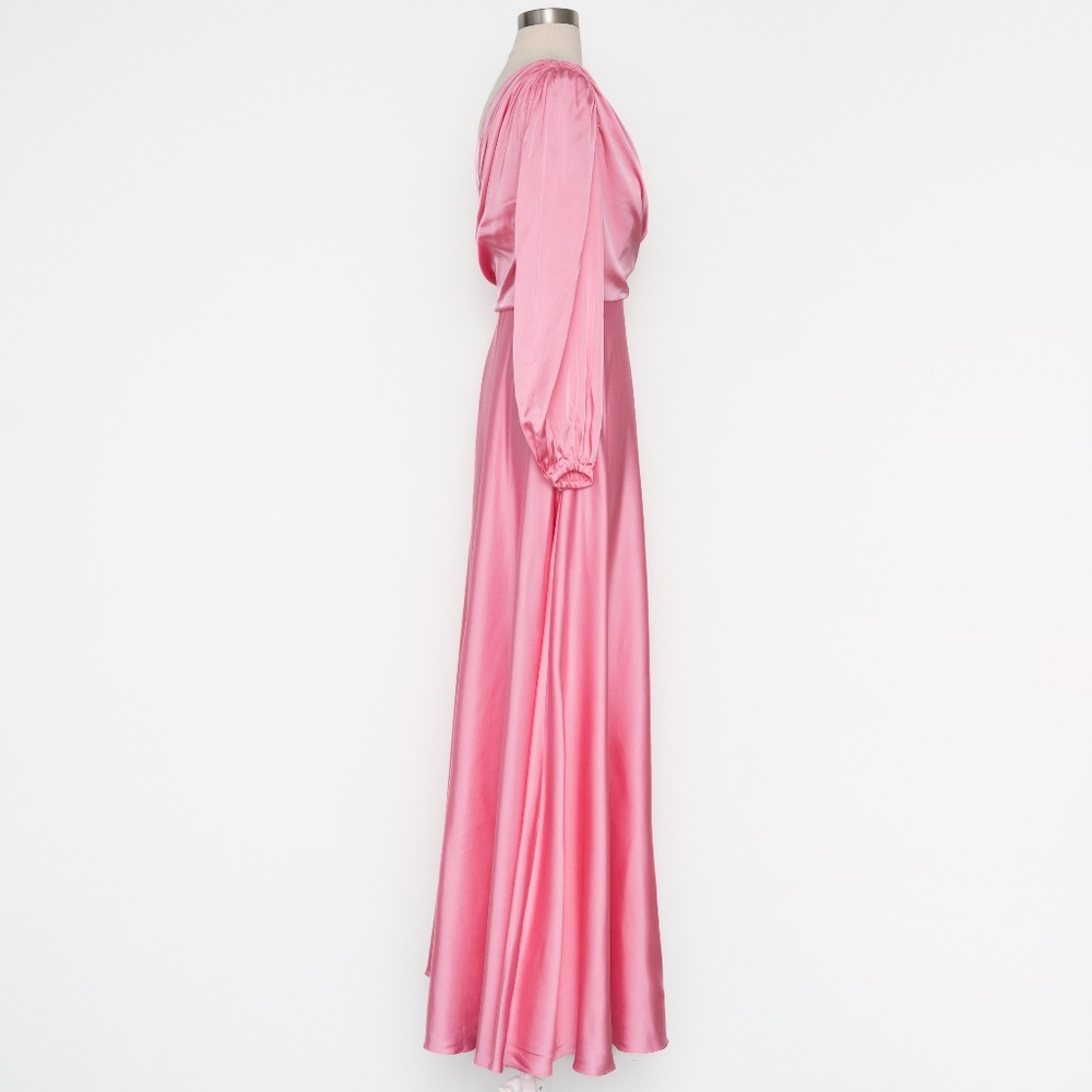 AMUR -‎ Elisabet One-Shoulder Slit Gown - Picture 5 of 12